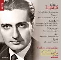 WYCOFANY   In memoriam Dinu Lipatti – Mozart, Schubert, Schumann, Liszt, Ravel